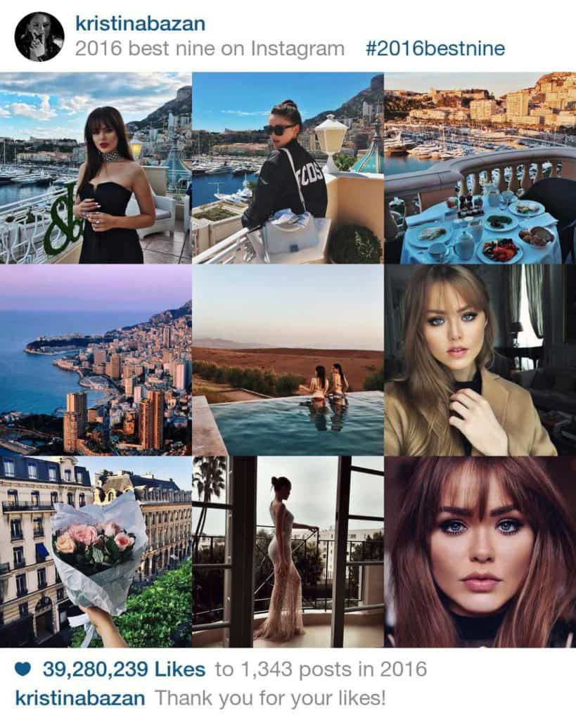 best nine kristina bazan