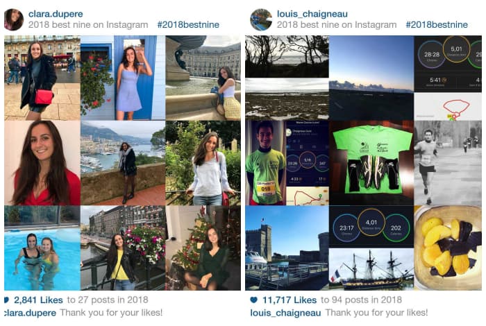 comment creer best nine instagram