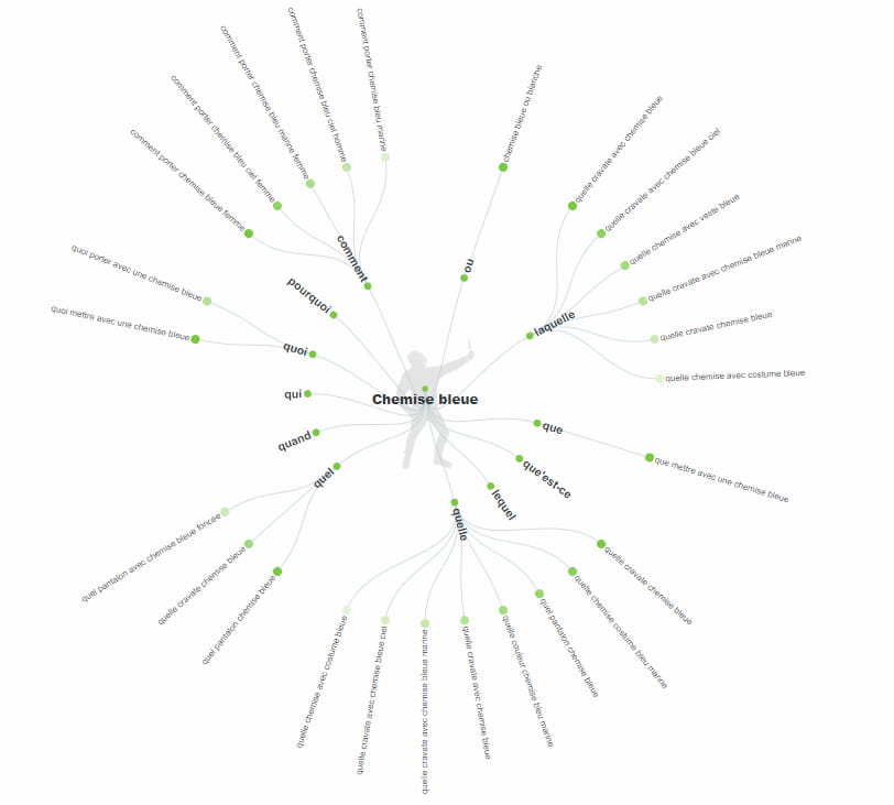 Nuage de questions par Answerthepublic