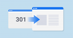 Illustration d'une redirection 301