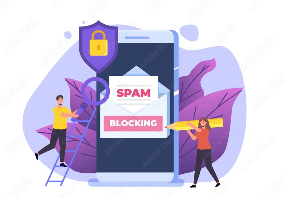 Illustration de l'antispam