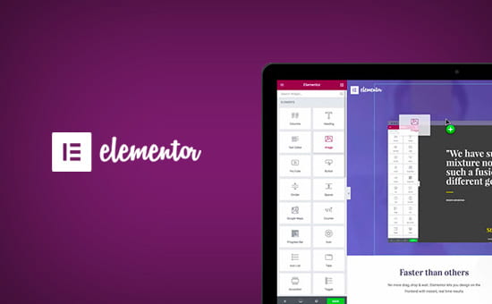 Démonstration de l'utilisation du plugin Elementor