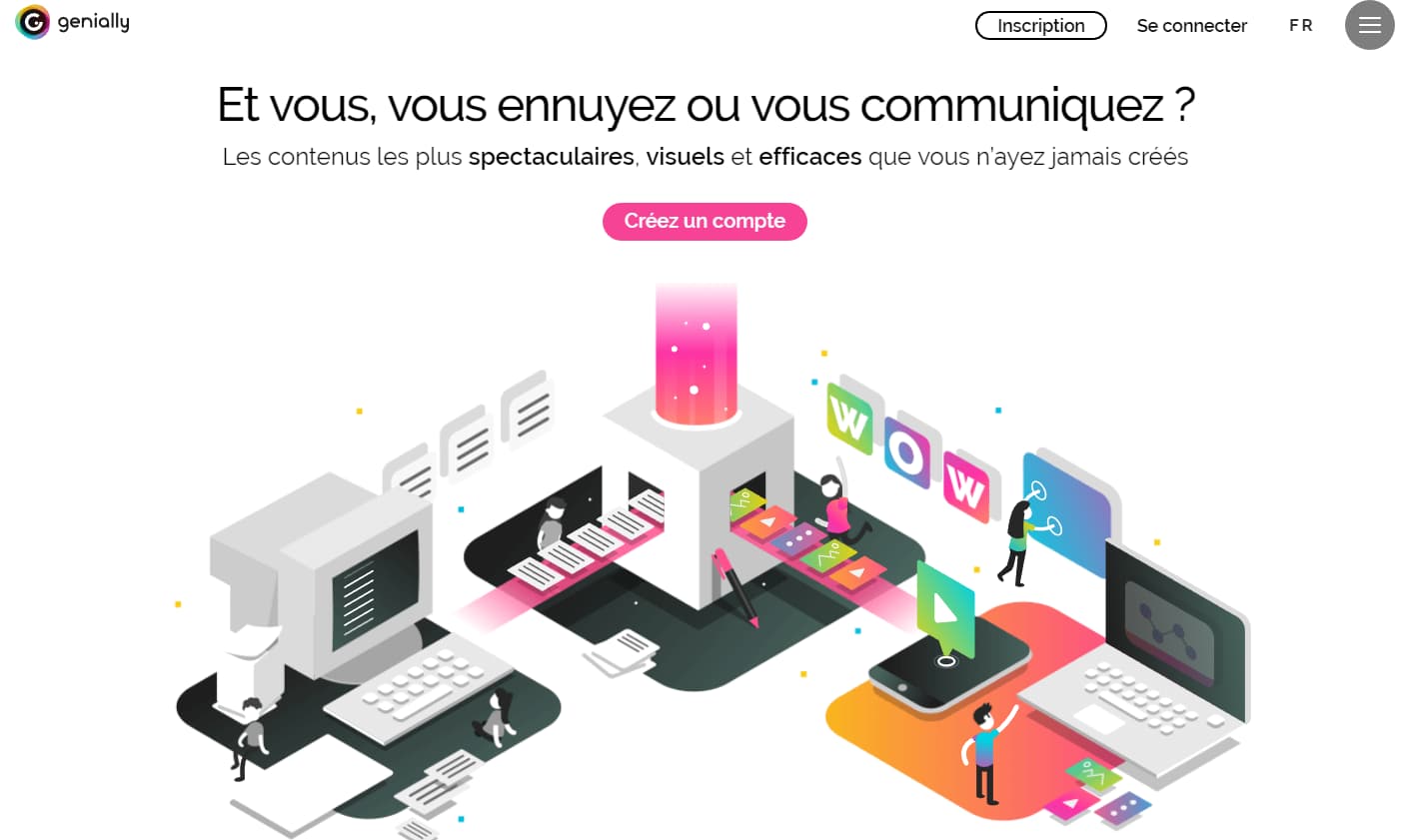 Home page genially