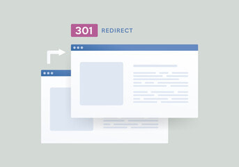 Image illustrant une redirection 301