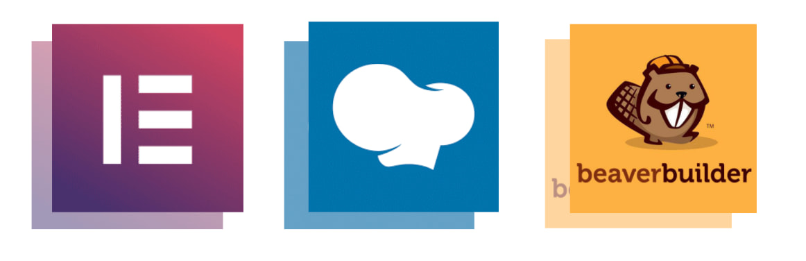 Known WordPress builders