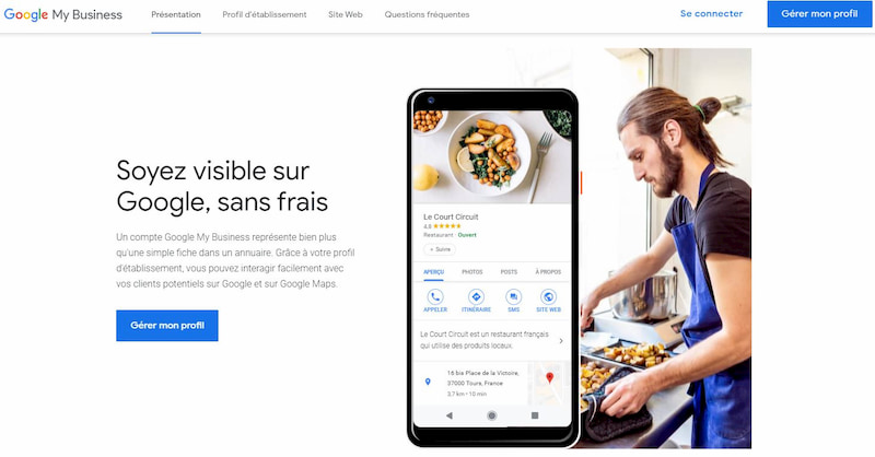 Comment créer et se connecter à son compte Google My business