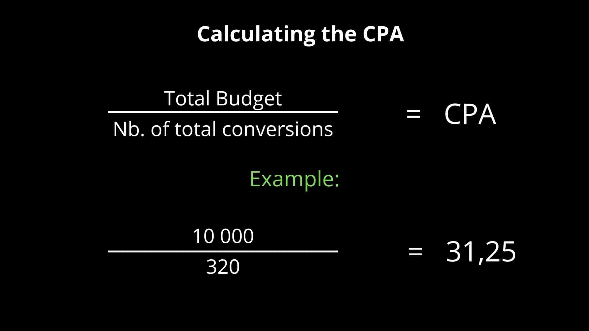 Cpc формула