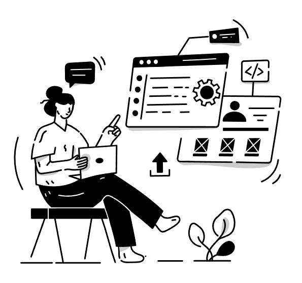 Webmaster en pleine rédaction du robots.txt de son site