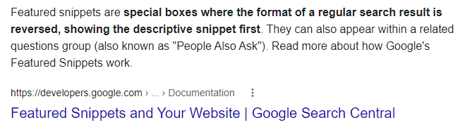 Google-featured-snippet-result-explaining-what-a-featured-snippet-is
