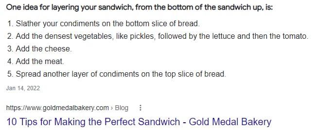 how-to-make-a-sandwich-google-featured-snippet-result