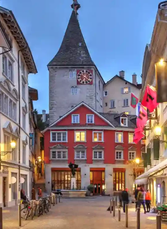 Rue à Zurich