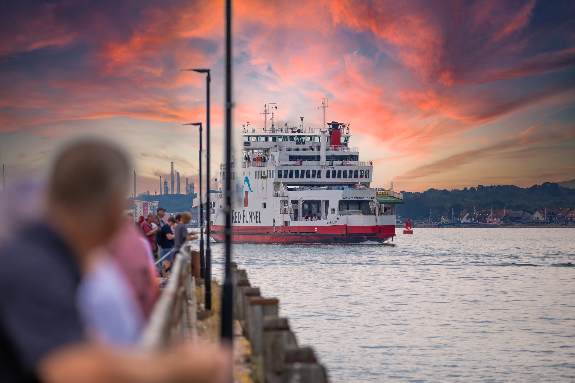 Southampton sunset & boat