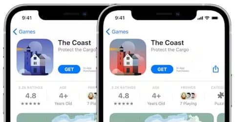 A/B testing example in App Store Optimization