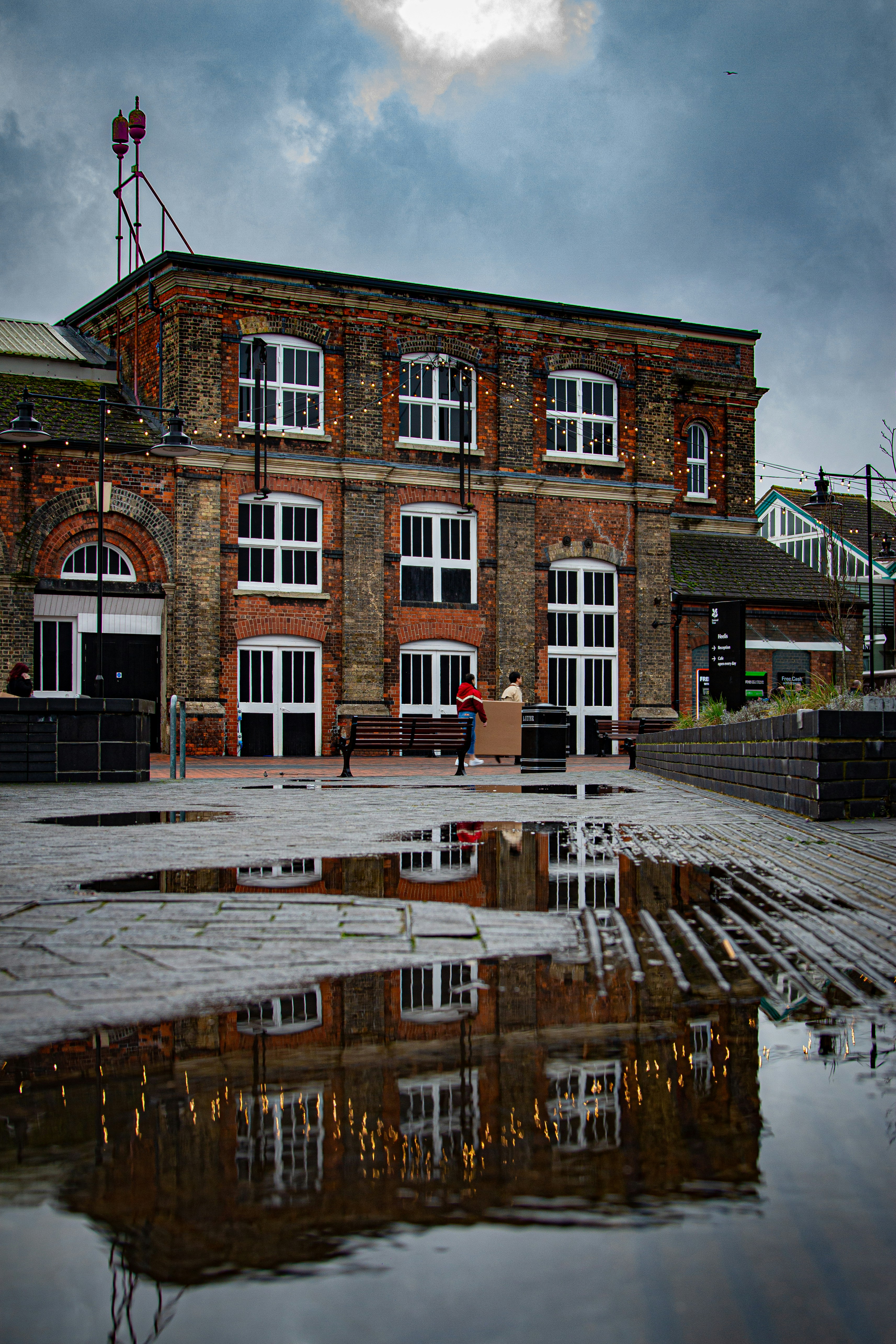 Swindon rainy streets