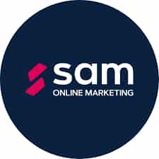 logo van SAM online marketing